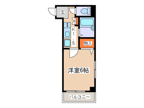 コスモ生田の物件間取画像